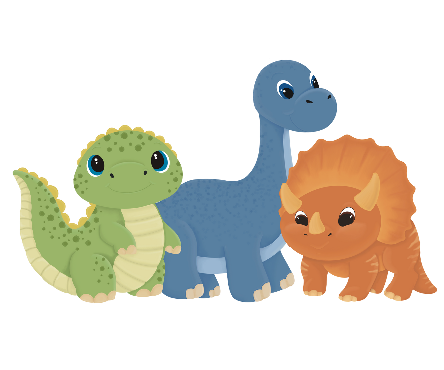 dinosaur trio sweatshirt