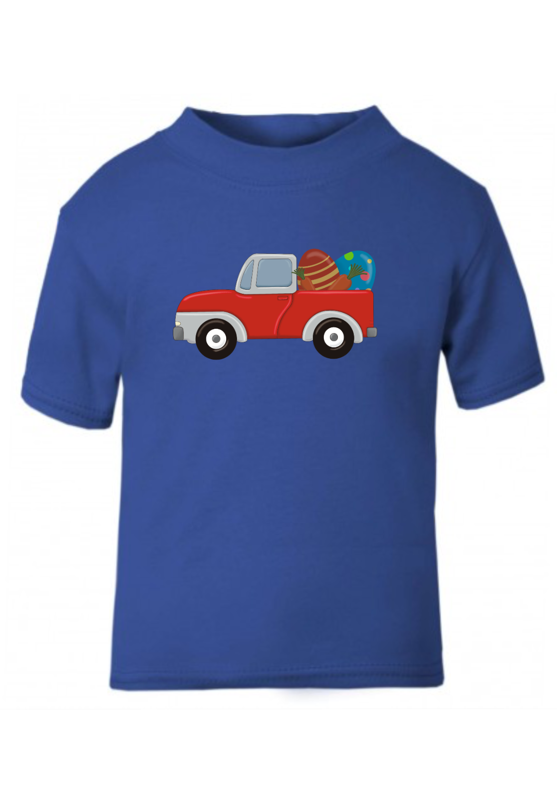 red easter egg truck t-shirt