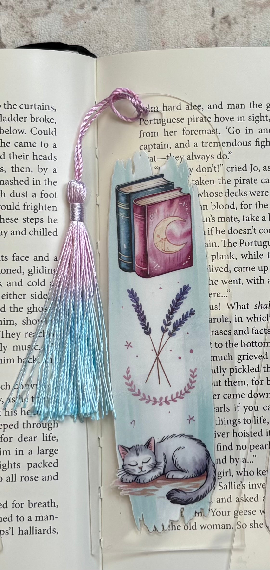 Pretty & colourful themed book marks