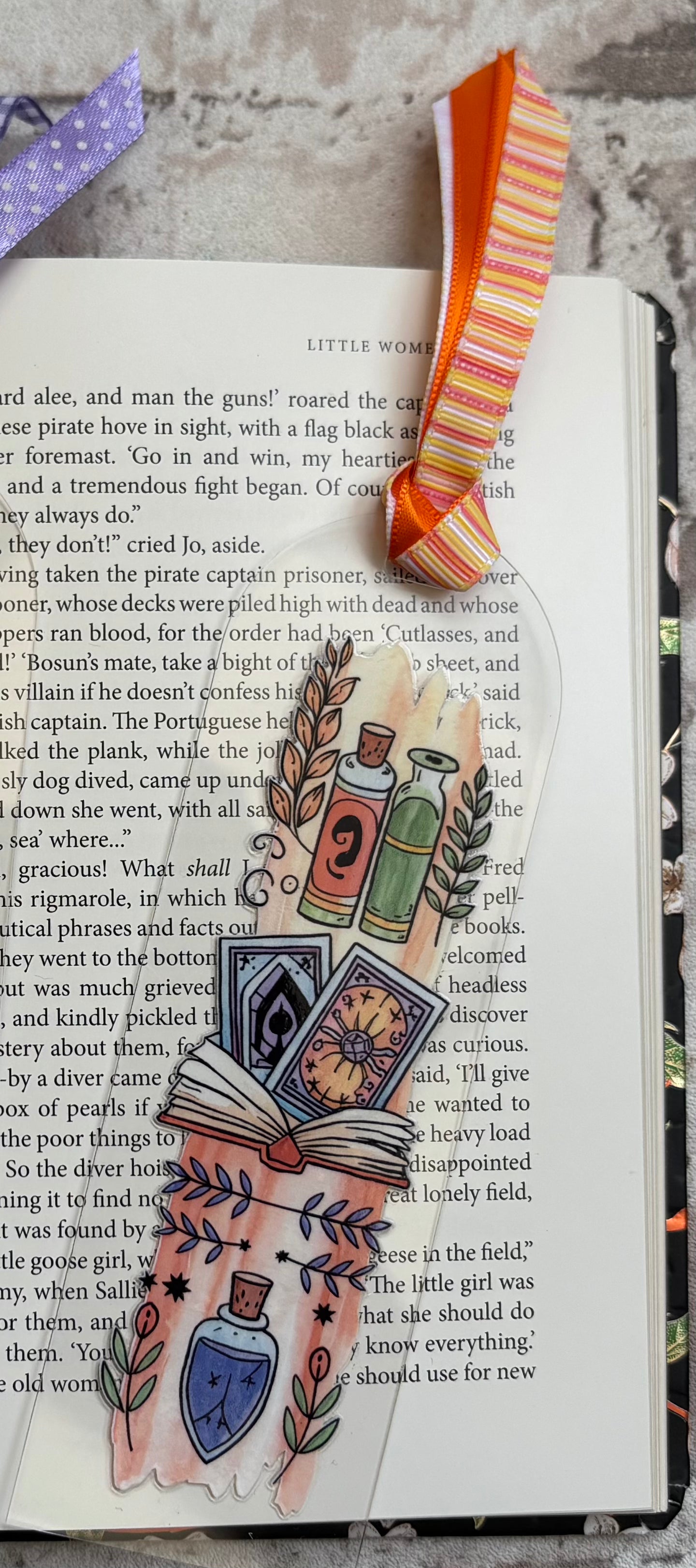 Pretty & colourful themed book marks