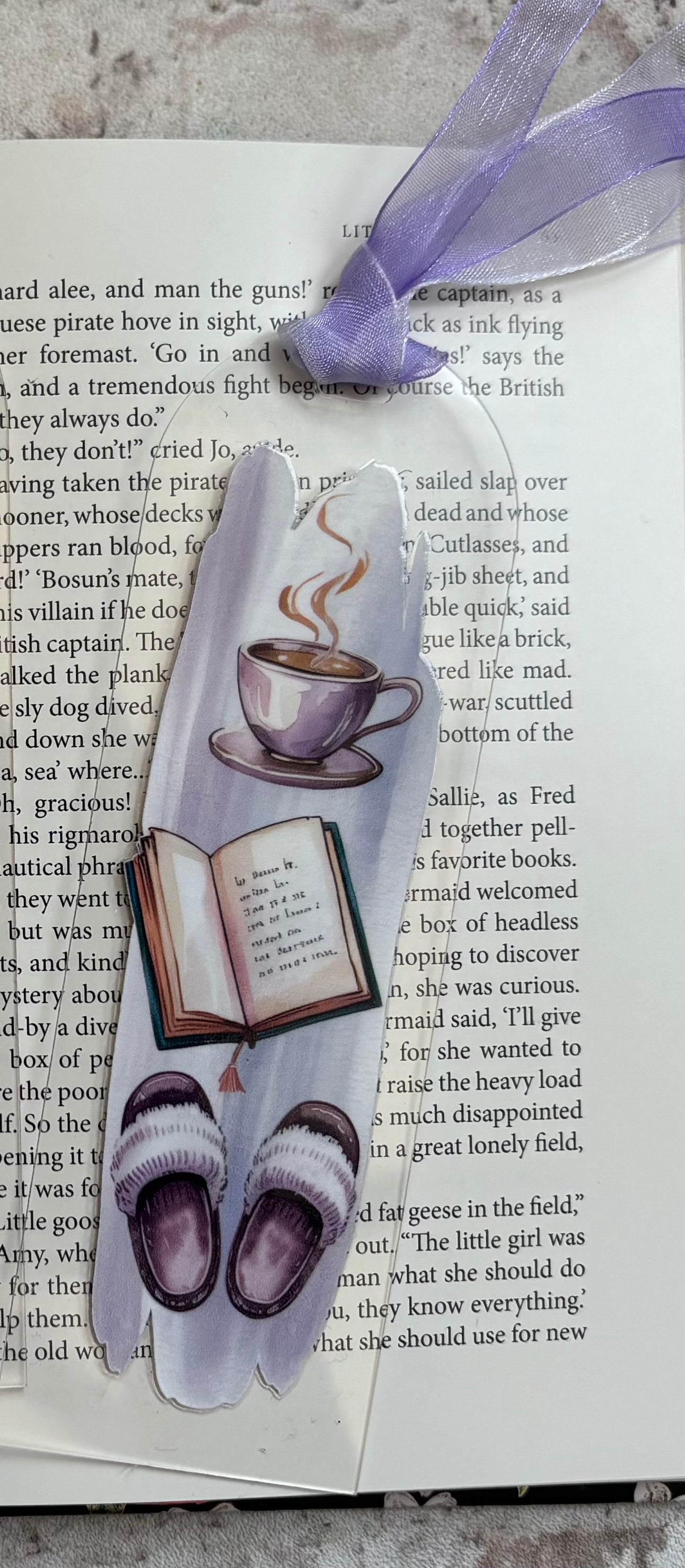 Pretty & colourful themed book marks