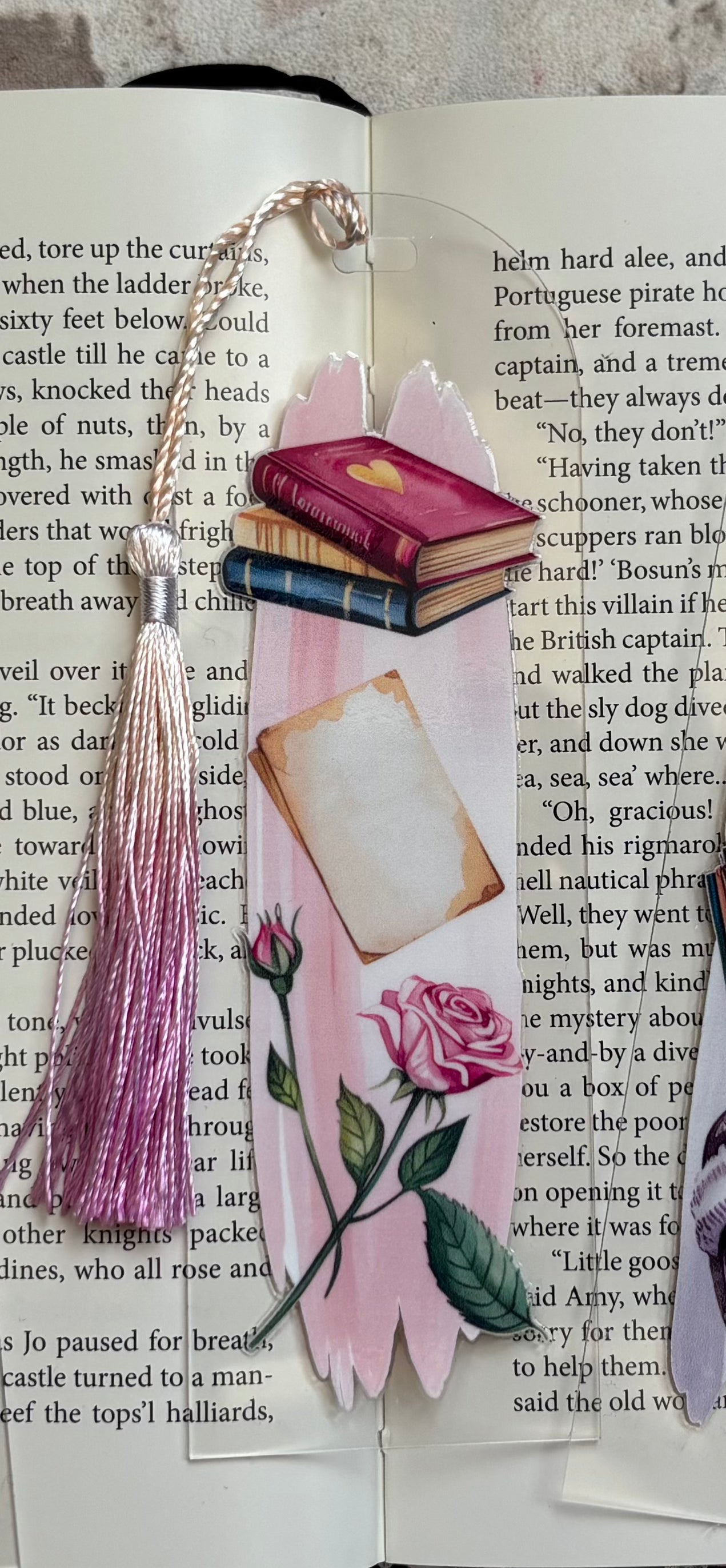 Pretty & colourful themed book marks