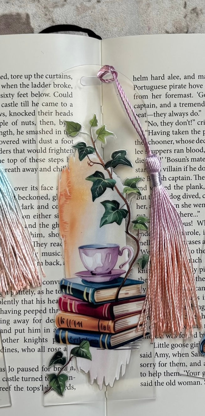 Pretty & colourful themed book marks