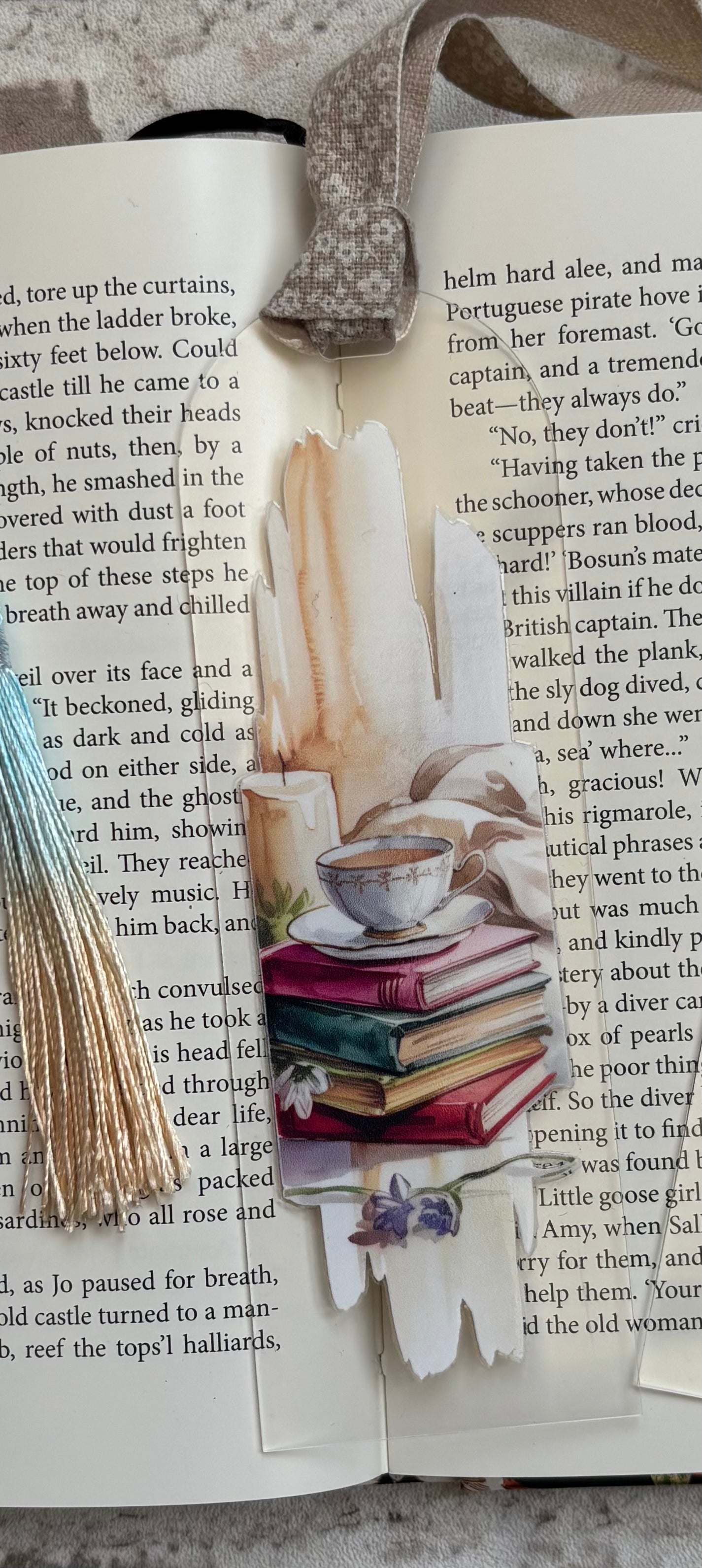 Pretty & colourful themed book marks