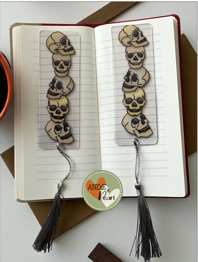 Spooky, gothic style bookmarks