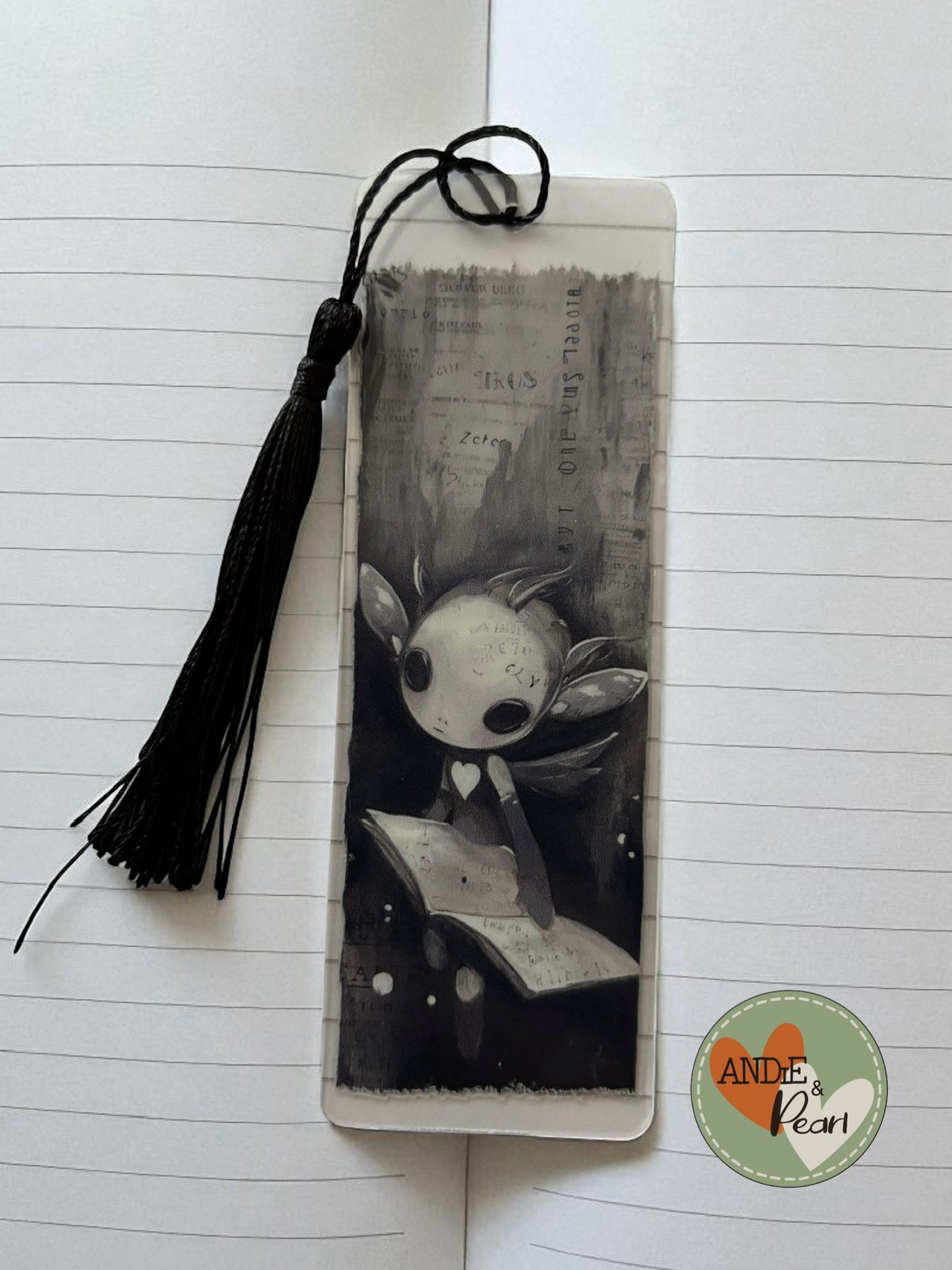 Spooky, gothic style bookmarks