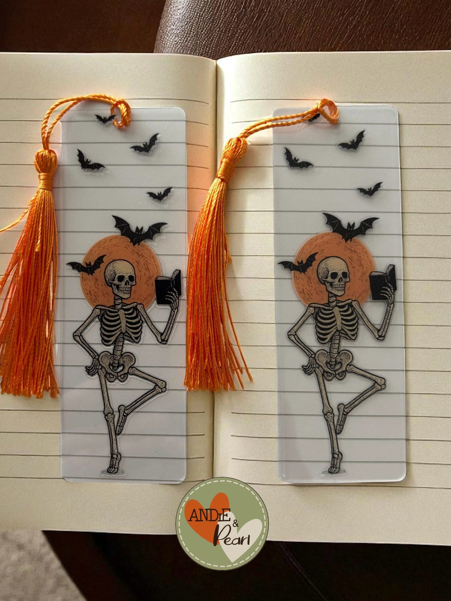 Spooky, gothic style bookmarks