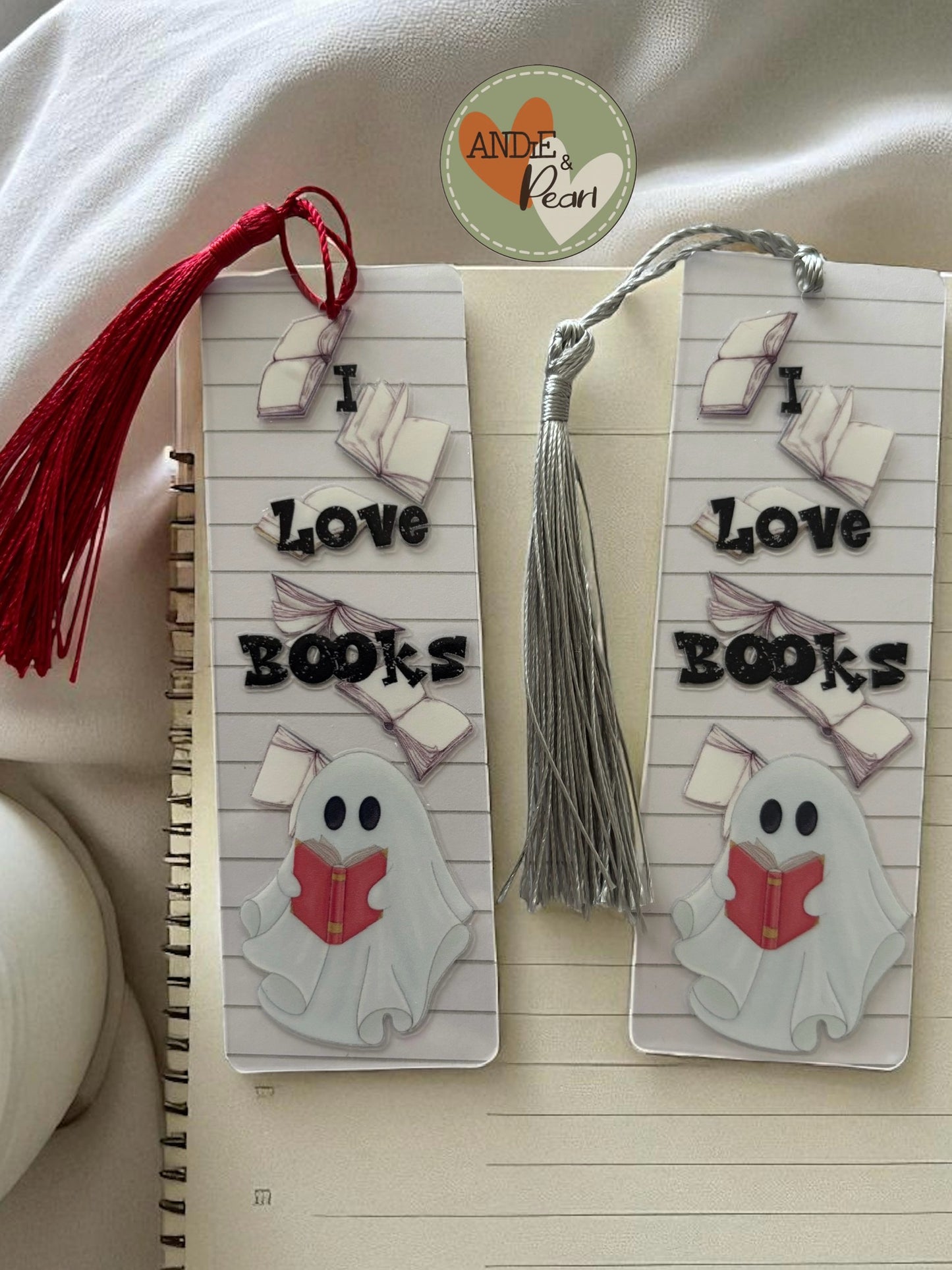 Spooky, gothic style bookmarks